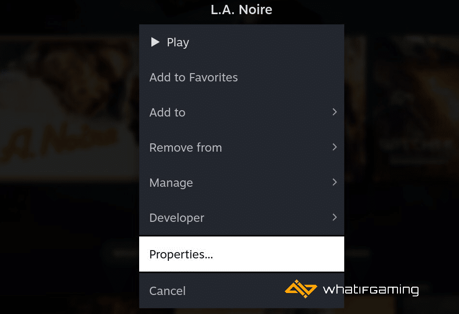 Как разблокировать режим LA Noire 60 FPS на Steam Deck и ПК