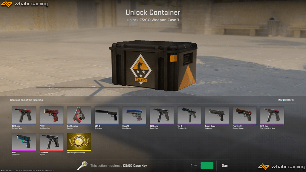 The CSGO Weapon Case 3