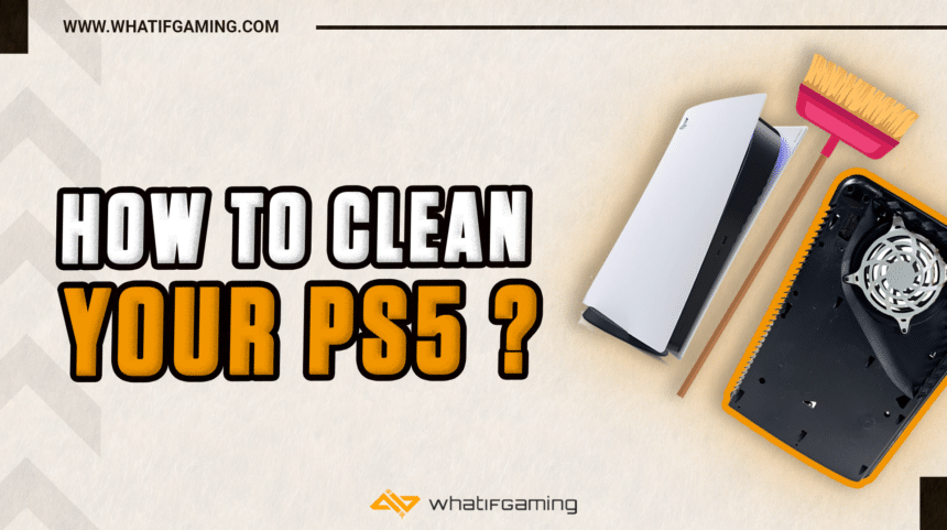 how to clean ps5