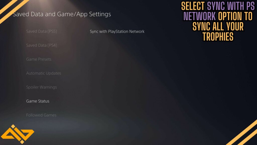 PS5 Trophies Sync