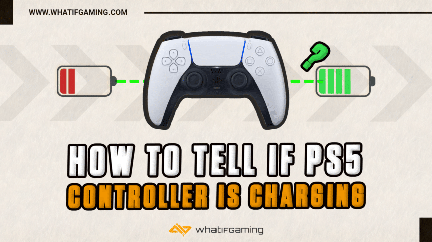 How to tell if PS5 controller is charging