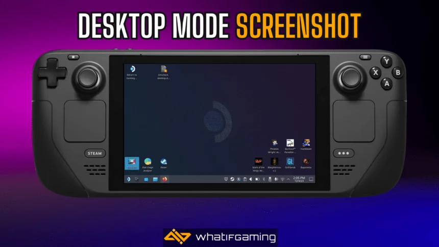 Steam Deck Desktop Mode Screenshot