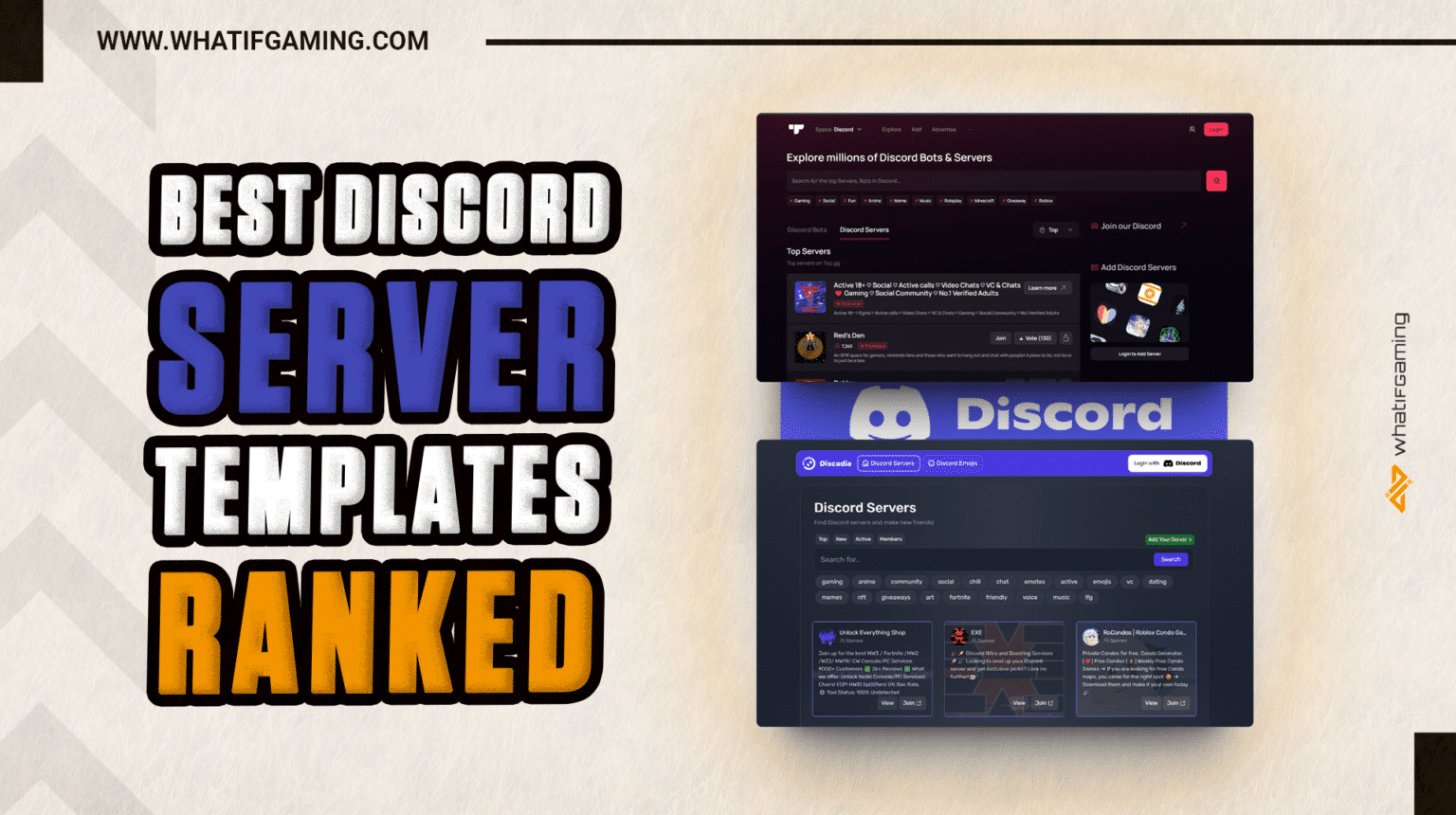 Best Discord Server Templates Ranked Whatifgaming 1647