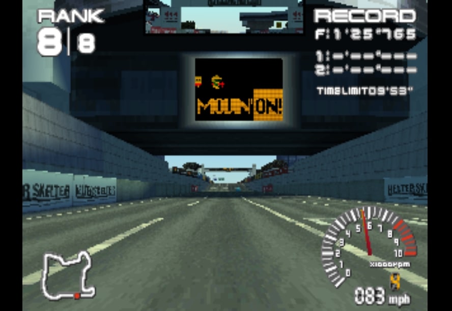 R4: Ridge Racer is one of the best PS1 racing games.