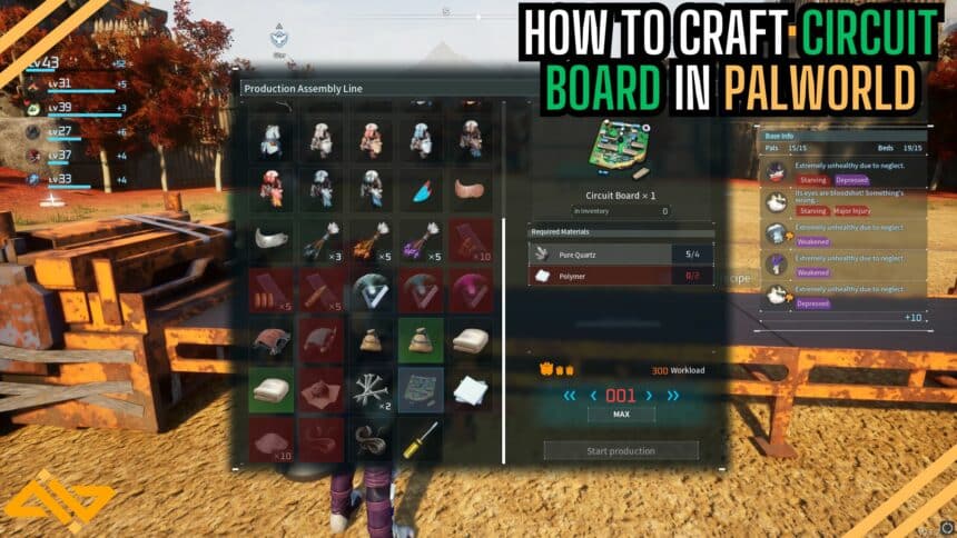 Circuit Board Palworld Feature