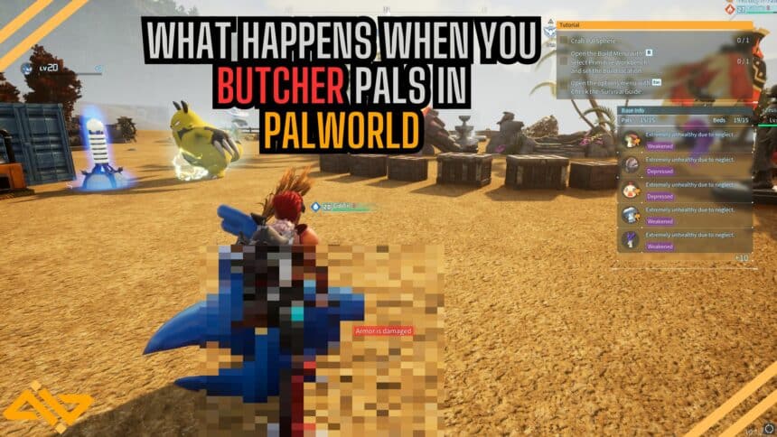 Butcher Pals Palworld Feature
