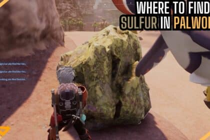 Sulfur Palworld Feature