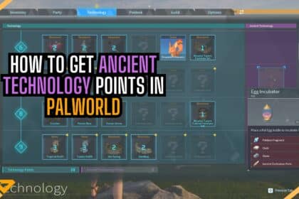 Ancient Technology Palworld