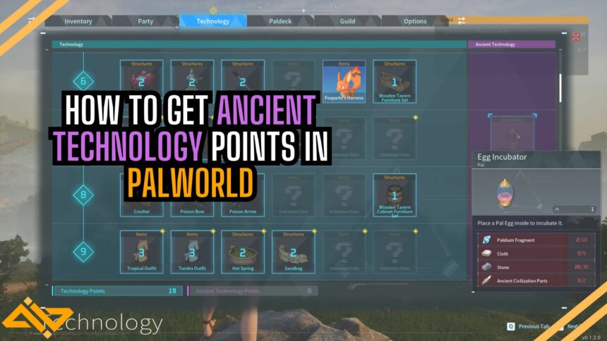 Ancient Technology Palworld