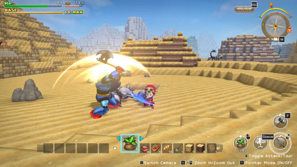 Captura de pantalla de Dragon Quest Builders de Steam