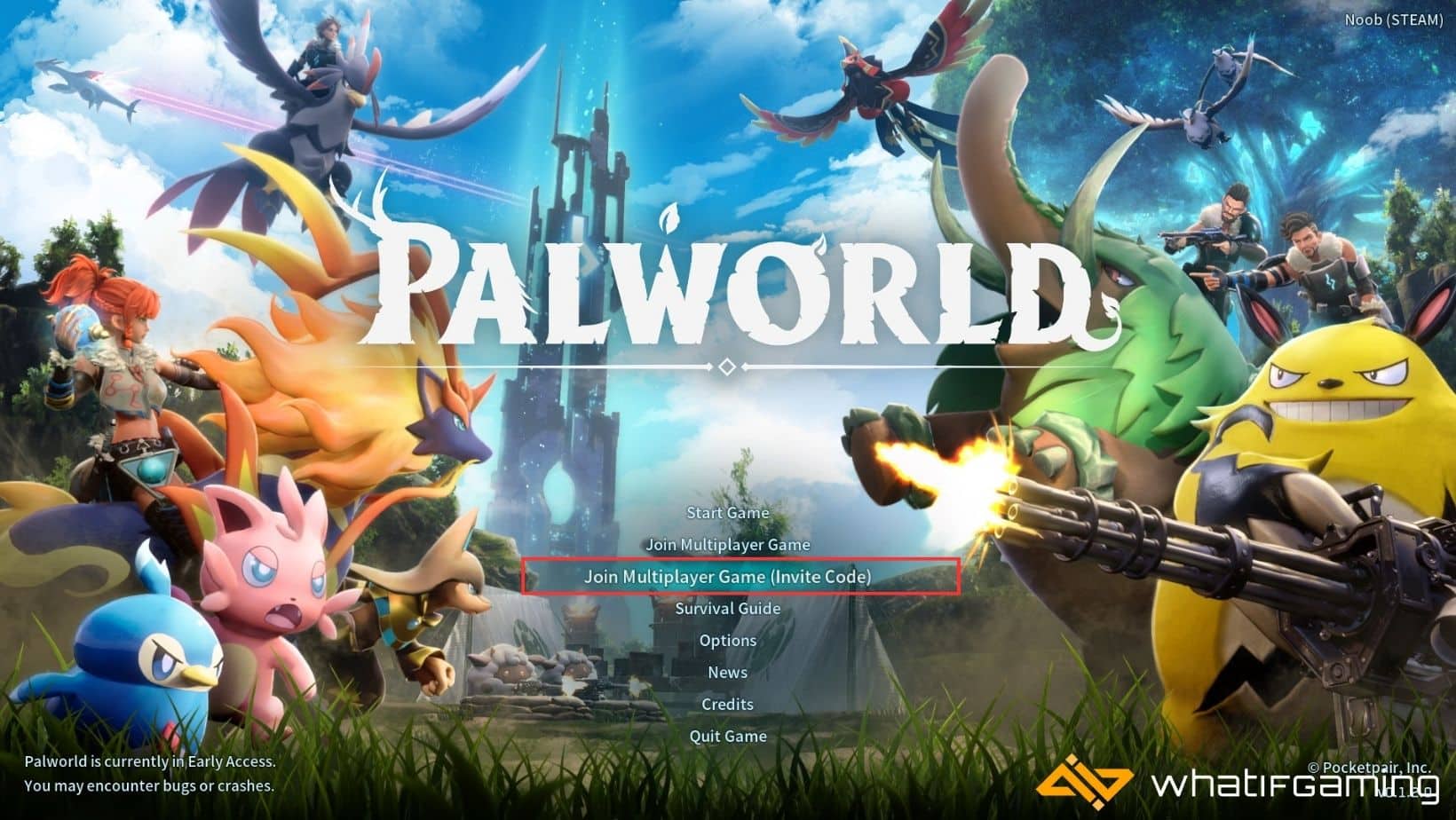 Как запустить кооперативный сервер в Palworld