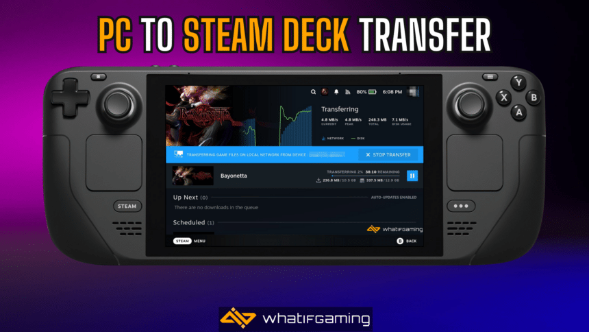 PC to Steam Deck Games Transfer