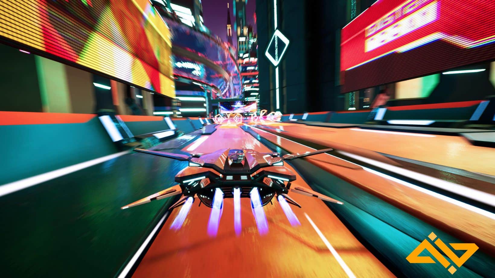 It is a tribute to classic arcade racing games and features exhilarating futuristic races across an extensive single-player campaign and competitive multiplayer.