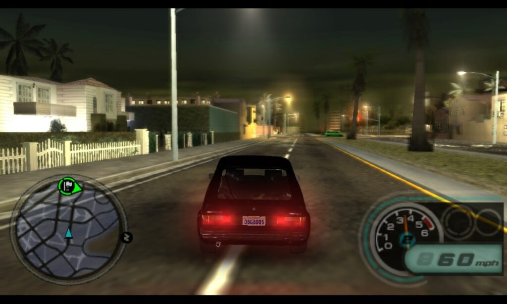 L'un des nombreux titres de Midnight Club, LA Remix est un excellent jeu de course sur PSP.
