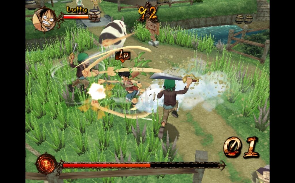 One Piece: Grand Adventure is cartoonish, entertaining, and a great PS2 anime game.
