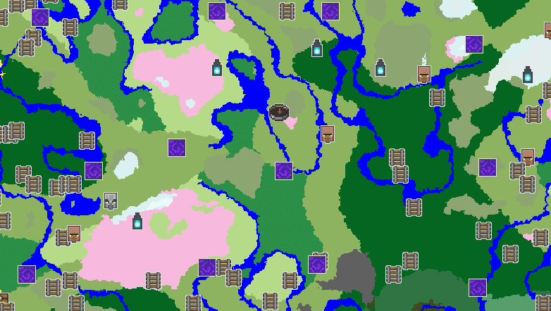Normal World Seed Map