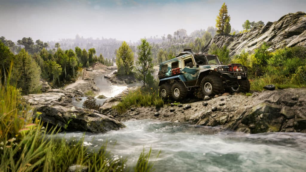 Expeditions: A Mudrunner Game Screenshot