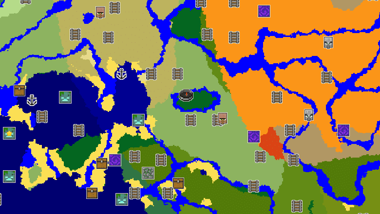 Mini Island Seed Map