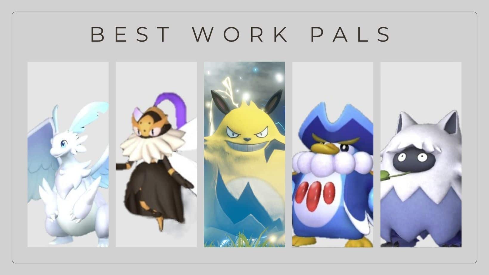 Лучшие комбинации команд Palworld (бой, работа и многое другое)
