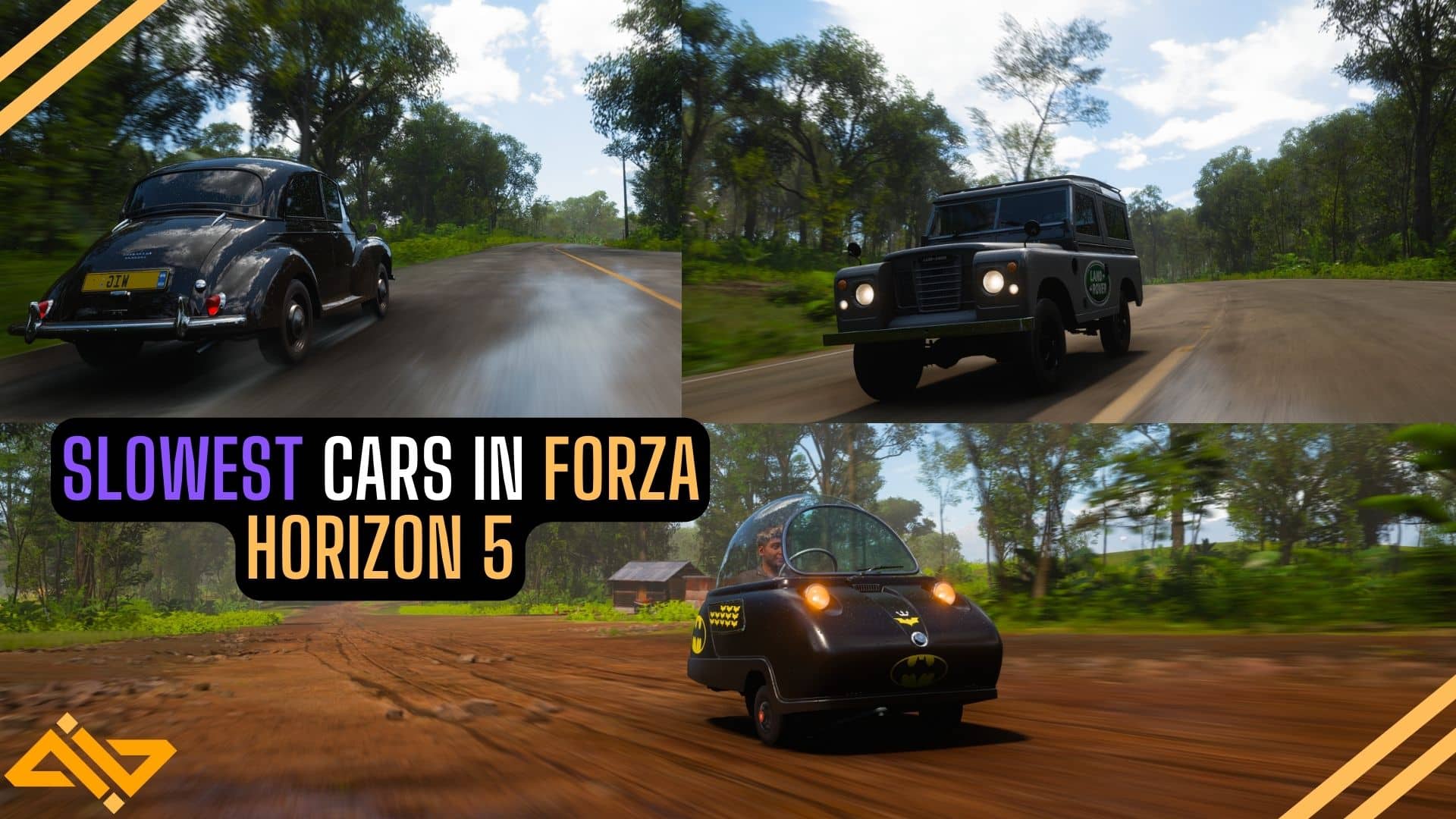 Slowest Car In Forza Horizon 5
