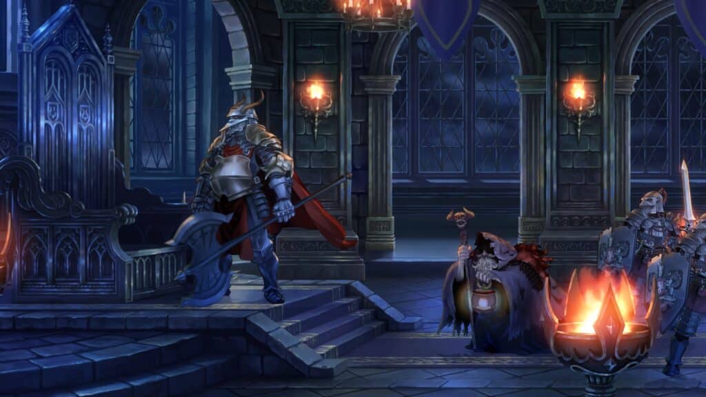 Image shows an in game cutscene in the game