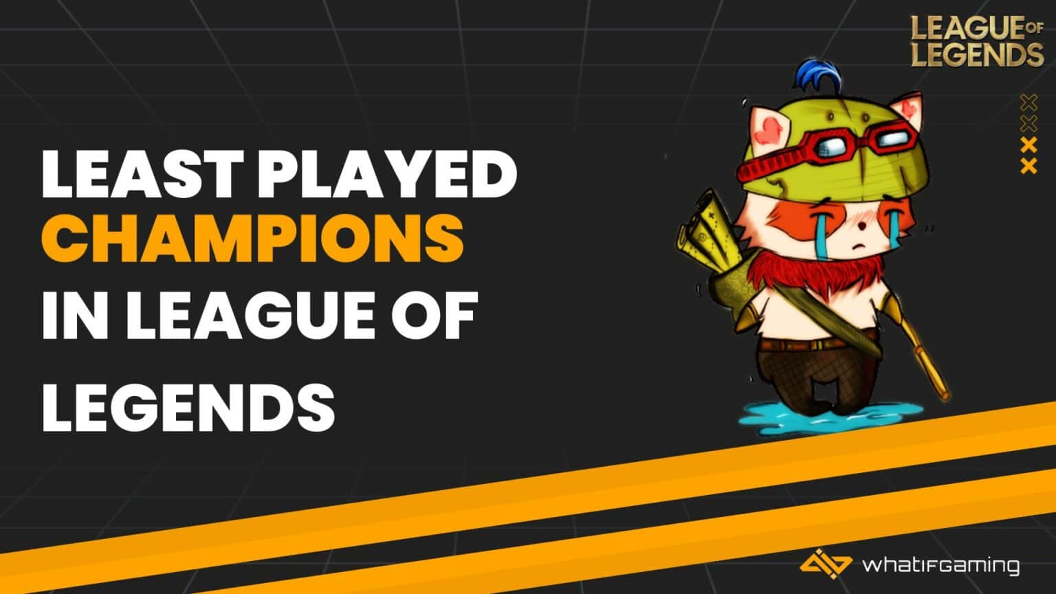 Least Played Champions in League of Legends (Patch 14.4) WhatIfGaming