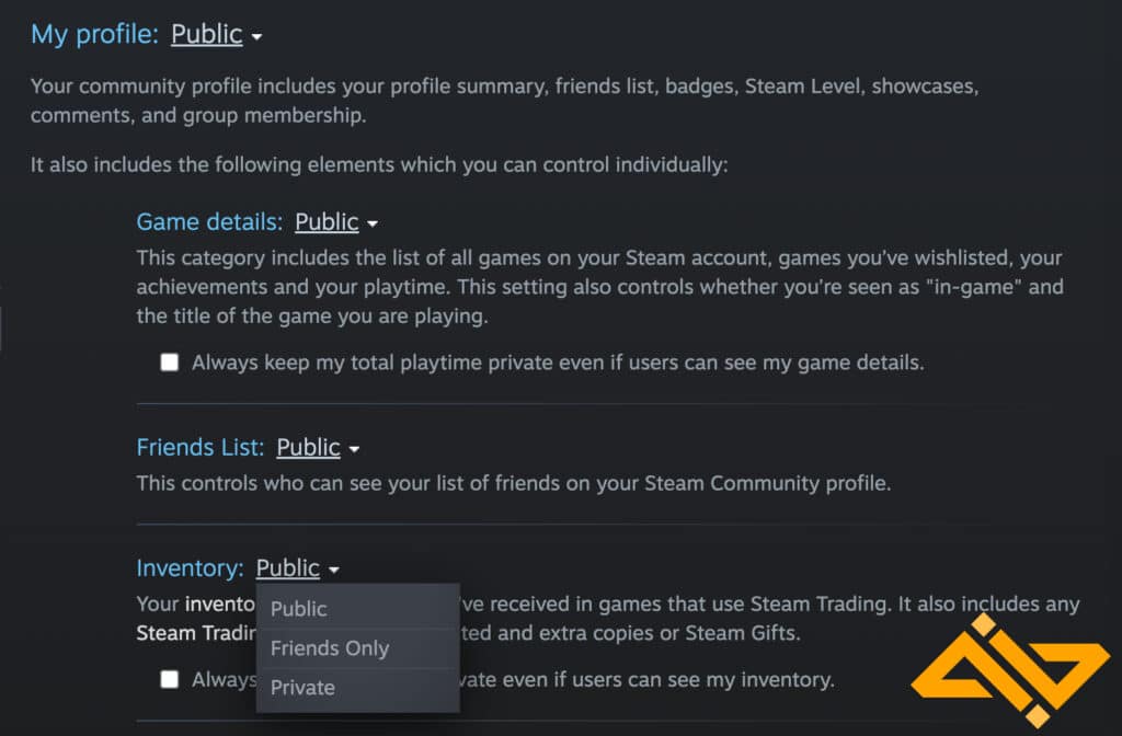 Setting up your Steam Account